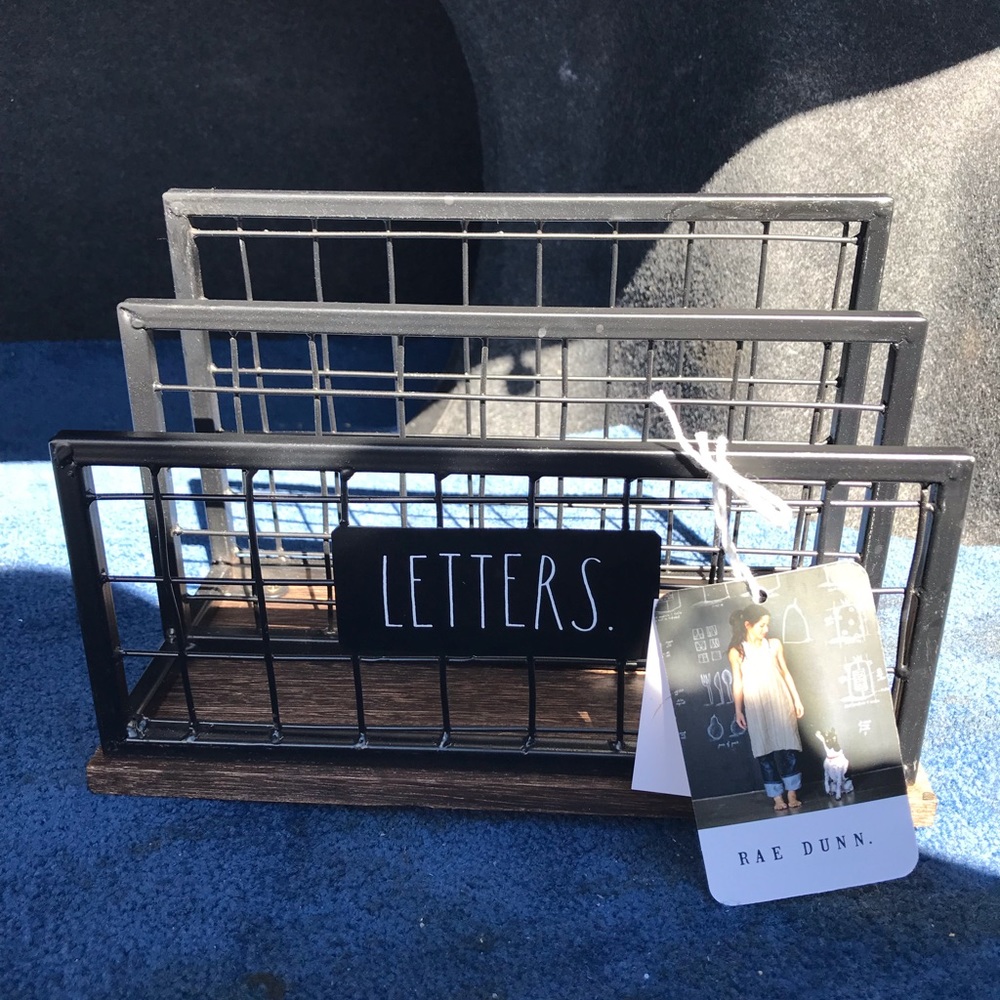 Rae Dunn letter organizer